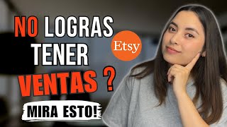 5 ERRORES principales en ETSY que debes EVITAR si quieres vender  Mejores Tips en Print On Demand [upl. by Mendes]