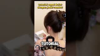 cepol bulat napitufamily cepolrambut hairstyle tutorial hair [upl. by Aihsit174]