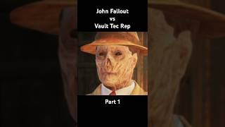 John Fallout vs Vault Tec Rep Part 1 fallout4 fallout comedy gaming [upl. by Hound952]