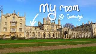 Cambridge University Room Tour St Johns College [upl. by Drislane]