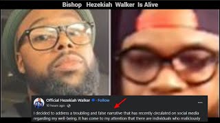 Bishop Hezekiah Walker Is Alive  Hezekiah Walker Death news is a hoax [upl. by Noyk]