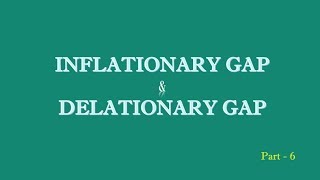 Inflationary Gap and Deflationary Gap Part 6  Fiscal Measures [upl. by Olen193]