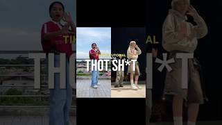 THOT SHT  Megan Thee Dance Comparison Side by Side Tiktok dance shorts dancechallenge tiktok [upl. by Merrile]