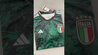 2023 Italy Green Special Edition Soccer Jersey football soccer jersey [upl. by Milah]