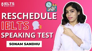 How to Reschedule IELTS Exam Date IDP  Postpone IELTS Speaking Exam  IELTS Made Easy [upl. by Shanda]