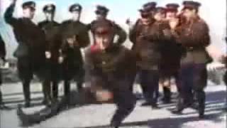 Soviet Army dancing to Hard Bass [upl. by Nylassej549]