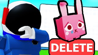 Deleting My USELESS PET in Pet Simulator X [upl. by Ninehc]