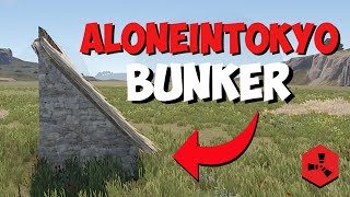 ALONEINTOKYO has a NEW STARTER BUNKER base RUST [upl. by Atsylac]