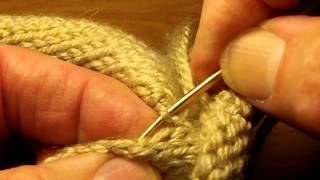 Seaming Knitting with the Bickford method [upl. by Dierdre]