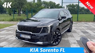 Kia Sorento 2025 Review 4K  Facelift Exterior  Interior Remote start and P demo [upl. by Verge]