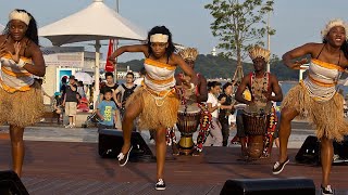 ANGOLA TRADITIONAL DANCE Culture Africa GH [upl. by Margery]