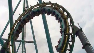 Dragon Fire offride HD Canadas Wonderland [upl. by Nyleda735]