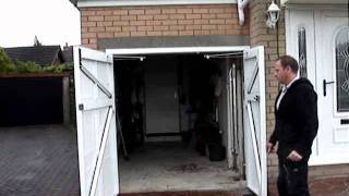 Steel Side Hinged Garage Door [upl. by Roslyn]