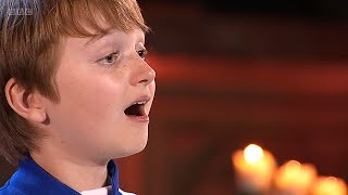 12yearoldtreble sings stunning O HOLY NIGHT in BBC Young Chorister final [upl. by Ynohtn]