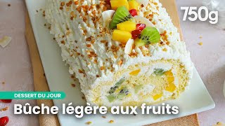 Cette bûche de Noël est un nuage en bouche  750g [upl. by Eldreda]