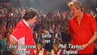 Eric Bristow vs Phil Taylor  1990 World Finals Part 13 [upl. by Alol910]