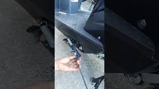 How to put side stand spring motorbike😃😃😃 [upl. by Sukramed]