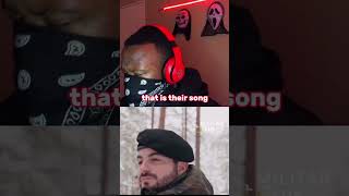 Military singing Carol of the Bells  Christmas song reaction viral trending [upl. by Weatherley]