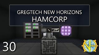 GregTech New Horizons E30 AE2 Basic Storage [upl. by Annahsit363]