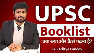 Most Important Booklist and Reading Strategy for IAS by Aditya Pandey UPSC Rank48 [upl. by Eniaral]