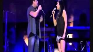 Alejandro Sanz y Daniela Mercury  He sido tan feliz contigo en vivowmv [upl. by Shuping]