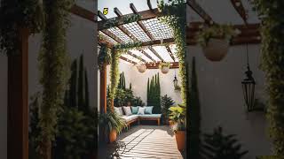 Creative Patio Shade Ideas shorts patio patioshade backyard [upl. by Aikcir958]