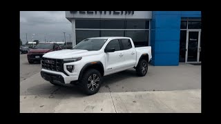 2023 GMC Canyon AT4 in Summit White [upl. by Natalie]