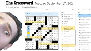 NYT Crossword  Tuesday September 17 [upl. by Tegirb]