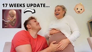 17 WEEKS PREGNANT UPDATE ALL THE HONEST DETAILS  James and Carys [upl. by Derdle810]