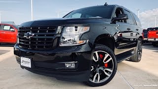 2018 Chevrolet Tahoe RST Performance Edition 62L V8  Review [upl. by Einnahpets503]