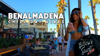 Benalmadena Spain Chill Day Vibes October 2023 Update Costa del Sol  Málaga 4K [upl. by Bernadine667]