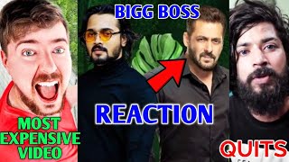 Bhuvan Bam With Salman Khan on BIGG BOSS 15  Dhindora  MrBeast MOST Expensive Video UK07 Harsh [upl. by Aihsile]