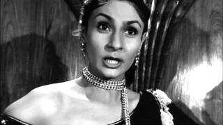 Nadira Bashes Raj Kapoor  Shree 420 Most Viewed Scenes [upl. by Sewellyn234]