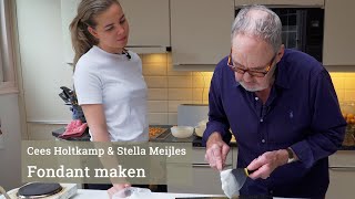 Fondant maken met Cees amp Stella [upl. by Esiled87]