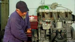 Installing a Diesel Injection Pump amp Setting the Timing [upl. by Ahsined]