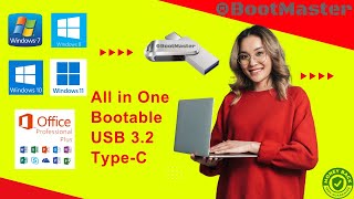 Official PreActivated Windows 7 8 10 11 x6486 Operating System ISO  BootMaster USB 32 Ultimate [upl. by Niletac938]