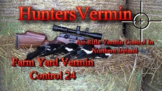 Air Rifle Hunting Farm Yard Vermin Control 24 [upl. by Vance]