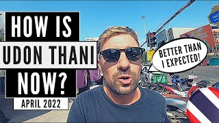 HOW IS UDON THANI APRIL 2022 A DAY IN UDON THANI ISAAN  Thailand vlog [upl. by Tullius]