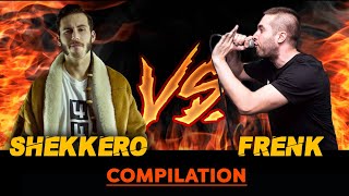 SHEKKERO vs FRENK  Compilation DERBY del FREESTYLE  Mix Battle 2019 [upl. by Riebling]