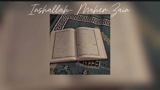 Inshallah  vocals only  English lyrics  Maher Zain  sped up [upl. by Feingold515]