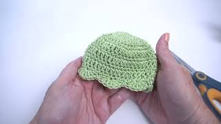 Preemie Hat to Crochet Free Pattern [upl. by Niak]