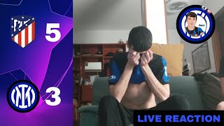 FA MALISSIMOATLETICO MADRIDINTER 53 DCR  LIVE REACTION TIFOSI INTERISTI [upl. by Petunia]