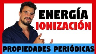 ENERGÍA de IONIZACIÓN  POTENCIAL de IONIZACIÓN ✅ Ejemplos y Ejercicios resueltos 👉 Oakademia [upl. by Jumbala441]