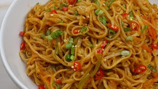 Quick And Easy Noodles RecipePerfect Chow Mein Recipe By Recipes Of The World [upl. by Redle629]