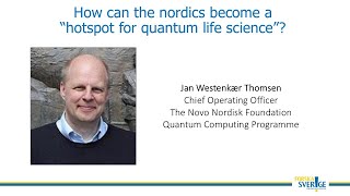 Jan Westenkær Thomsen COO The Novo Nordisk Foundation Quantum Computing Programme [upl. by Nyer]