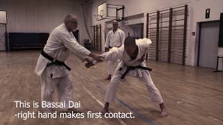 Kata Bunkai Ep 01  DoubleHand Block Techniques w Sensei Gyula Büki 7th Dan Shotokan Karate [upl. by Novel]