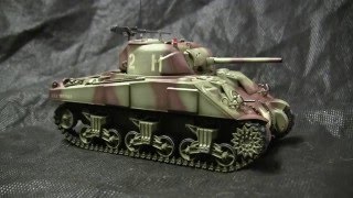 135th scale Tamiya Early Production M4 sherman tank [upl. by Ardine]