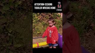 Attentionseeking toddler wrecks home 🫠 childcare jofrost supernanny [upl. by Seugram455]