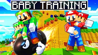 Super Mario Babies HERO TRAINING  Minecraft Super Mario 242 [upl. by Moberg]