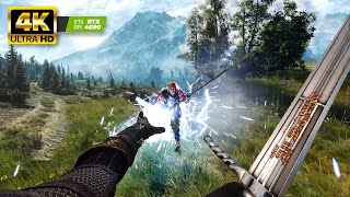 More Epic Than Ever The Witcher 3 in Full First Person Mod With Magic Spells in 2024 [upl. by Gale614]